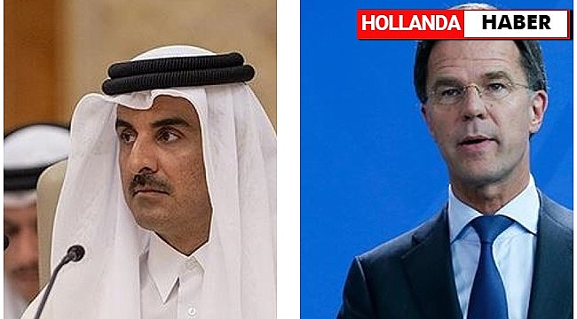 Mark Rutte Katar Emiri Şeyh Temim bin Hamed Al Sani ile Gazze Şeridi'nde ateşkes çabalarını ele aldı