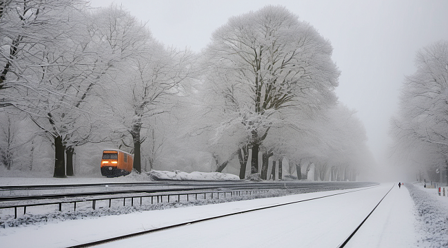 Hollanda Genelinde bugün yoğun kar yağışı bekleniyor