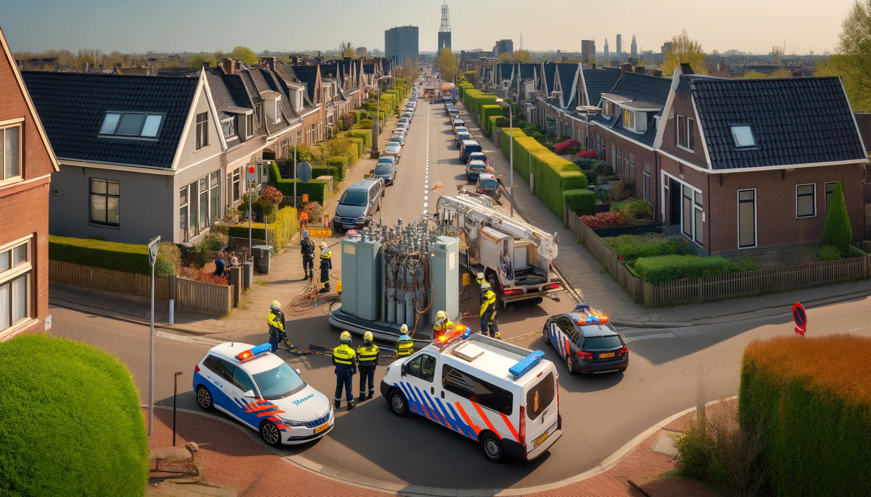 Bir Şehri Karanlıkta Bırakan Hırsızlık: Schiedam'da Bakır Kablolar Çalındı, Yüzlerce Ev Elektriksiz Kaldı