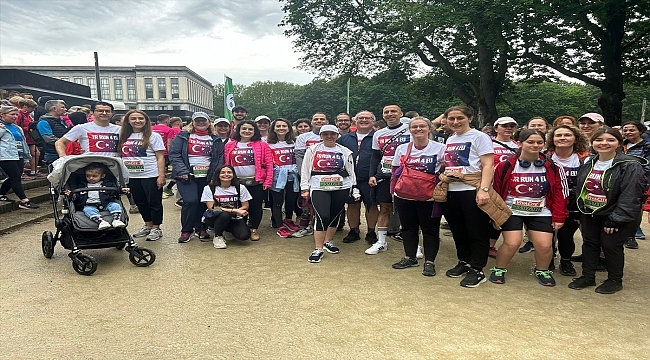 Brüksel'de 20 kilometrelik maraton düzenlendi