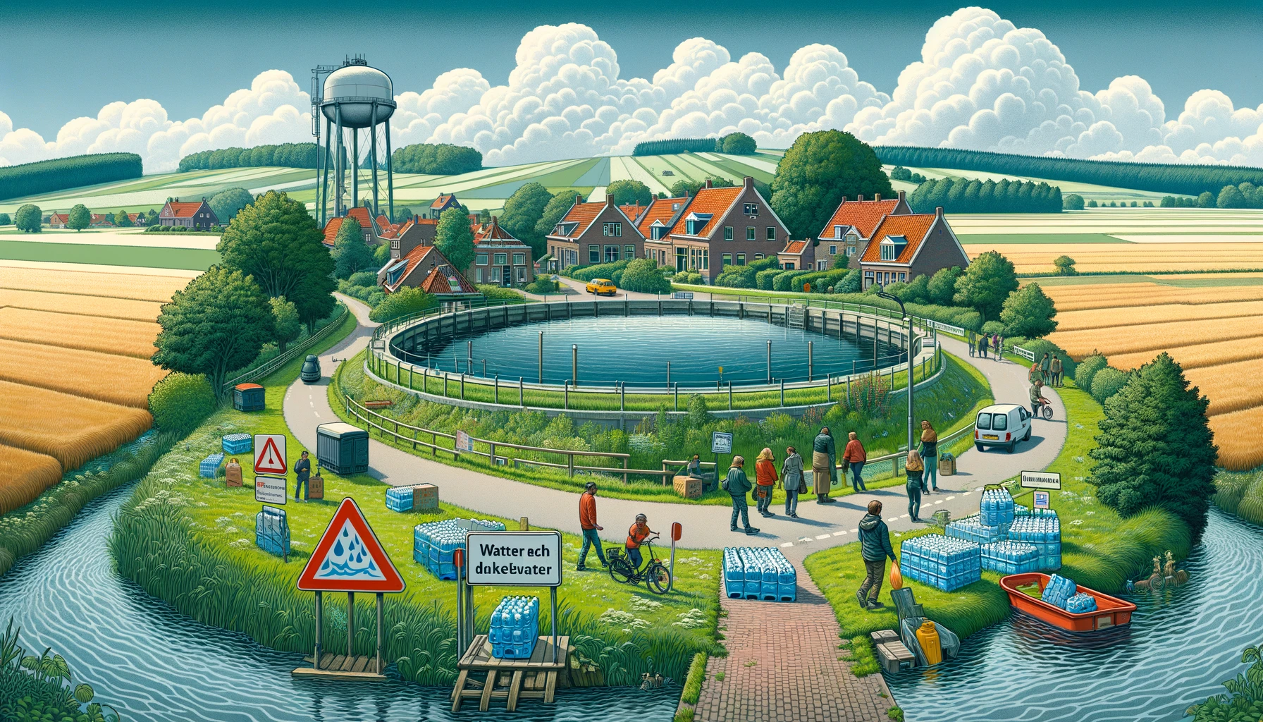 Hollanda Achterhoek'ta 25.000 Haneye, İçme Suyunu Kaynatma Tavsiyesi edildi