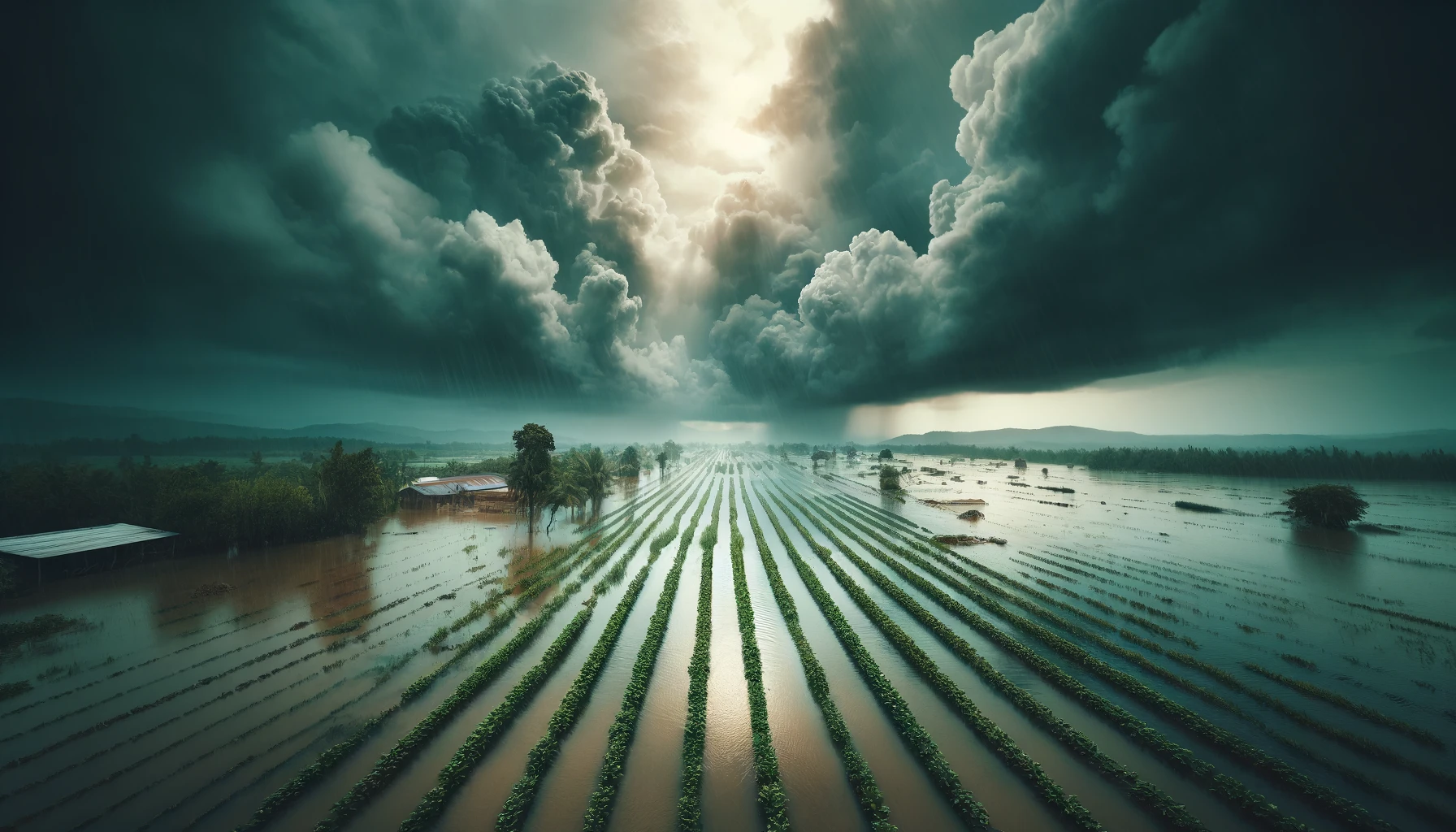 Hollanda'da Şiddetli Yağışlar Tarımı Vurdu: Çiftçiler Endişeli!
