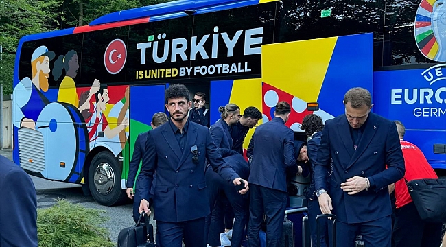 A Milli Futbol Takımı Almanya'ya geldi