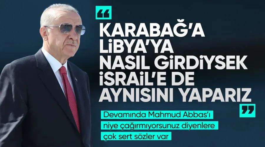 Cumhurbaşkanı Erdoğan: Libya'ya nasıl girdiysek İsrail'e de gireriz! Hollanda Medyasında manşet oldu