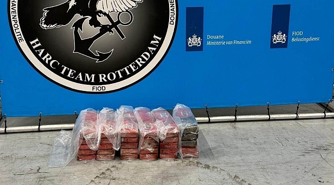 Rotterdam Limanı'nda Bir Konteynerde 60 Kilo Kokain Bulundu