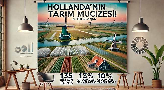 Hollanda'nın Tarım Mucizesi: Hollanda'nın 135 Milyar Avroluk İhracat Başarısı! 