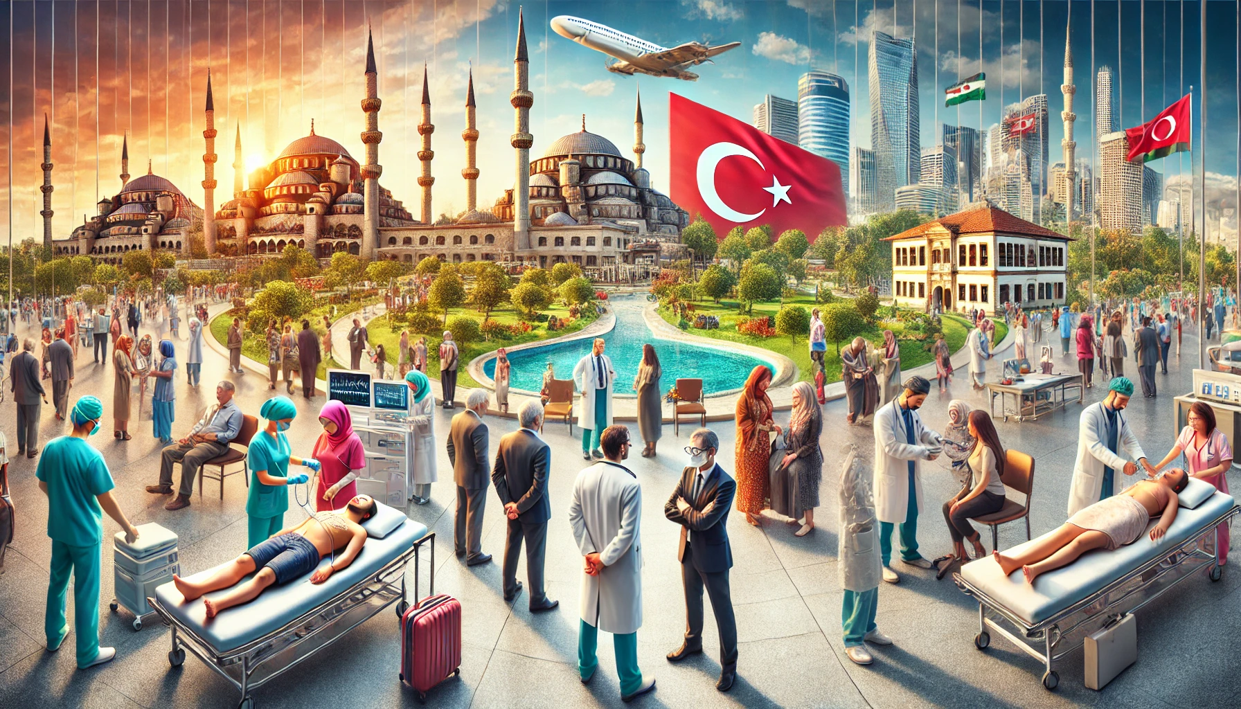 Turkije mikt 7 miljard dollar aan inkomsten uit gezondheidstoerisme in 2028