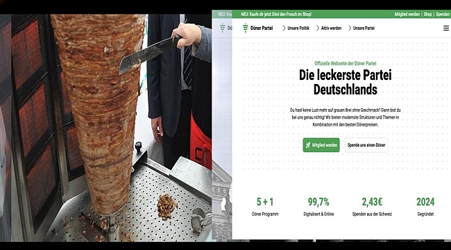 Duitsland Krijgt een 'Dönerpartij': Bereidt Zich Voor op Verkiezingen, Döner Wordt 3,5 Euro!