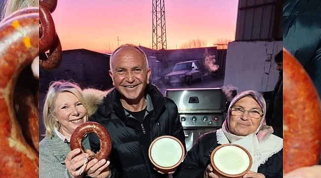 Almanya'dan Kırşehir'e gelip, Bufalo-Manda sucuğu ve yoğurdu üretiyorlar.