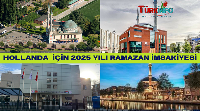 Hollanda Ramazan İmsakiyesi 2025: Amsterdam, Rotterdam, Utrecht İçin İftar ve Sahur Vakitleri