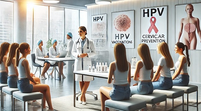 Hollanda'da yapılan araştırmalara göre, rahim ağzı kanseri teşhisi konan kadınların yüzde 85'i HPV aşısı olmamış!