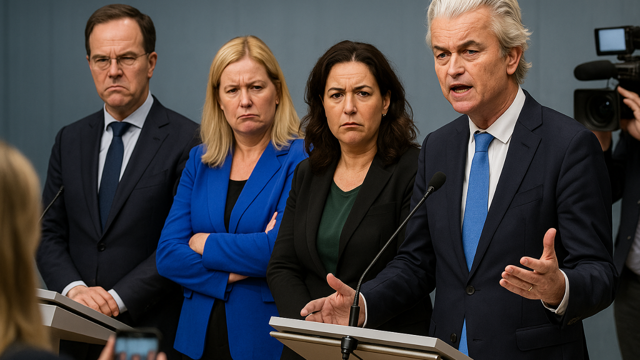 Hükümet düştü • Schoof, PVV’nin ayrılışını ‘sorumsuzluk’ olarak nitelendirerek kralın huzuruna çıktı