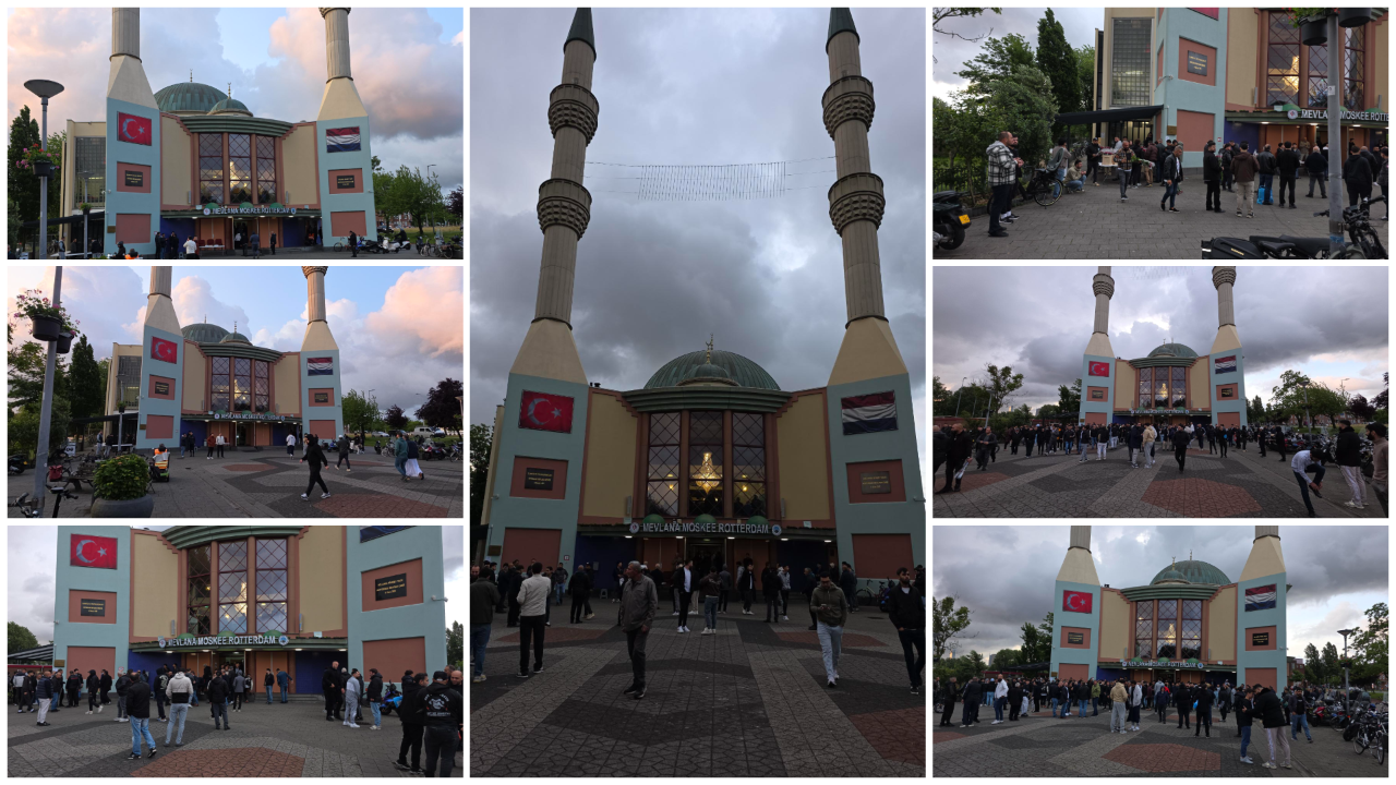Hollanda’da Kurban Bayramı Coşkusu: Mevlana Camii’nde Tarihi Katılım