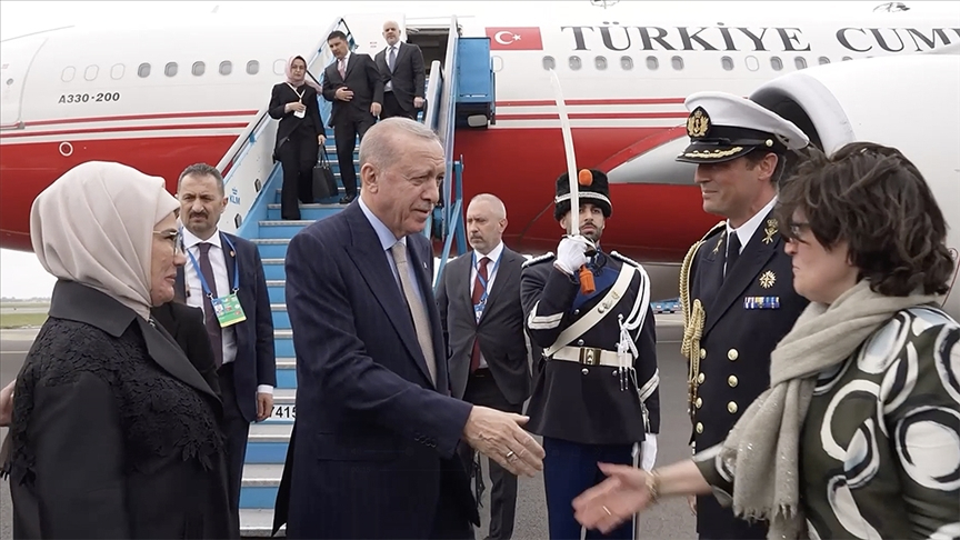 Cumhurbaşkanı Erdoğan, ABD Başkanı Trump ile bir araya geldi
