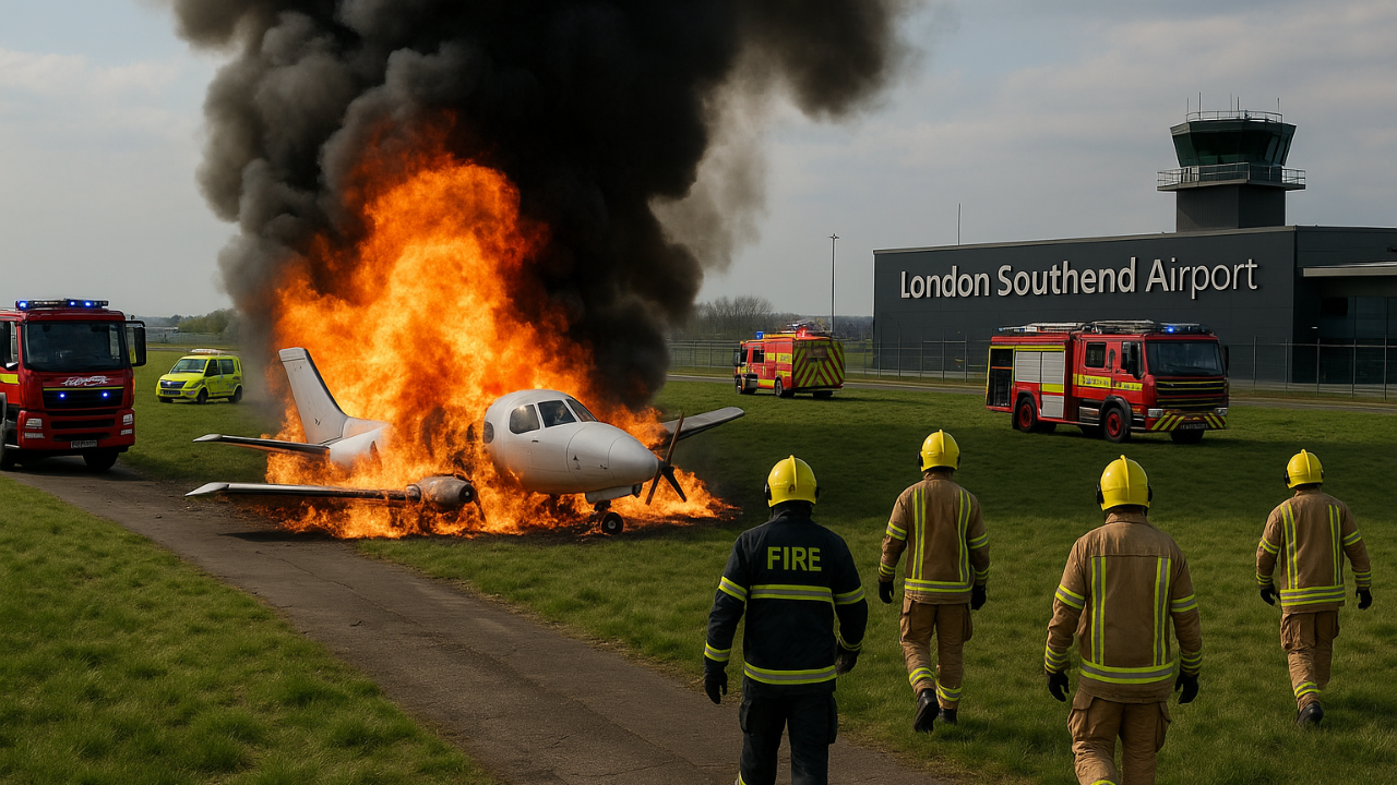 Son Dakika: Londra’daki Uçak Kazasında Tüm Yolcular Hayatını Kaybetti!