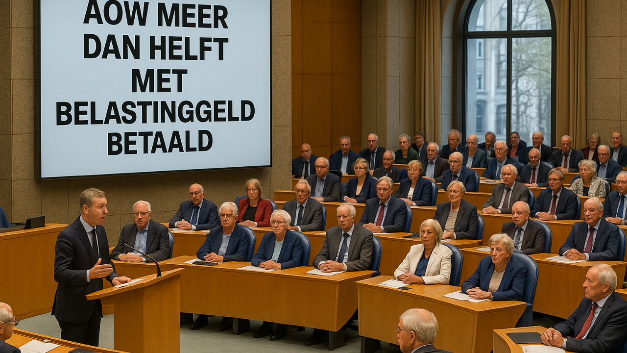 Hollanda’da AOW Emeklilik Maaşının Yüzde 55’i Artık Vergiyle Karşılanıyor