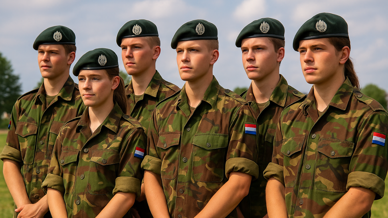 Hollanda'da Gençlere İkinci Zorunlu Askerlik Hizmet Mektubu!