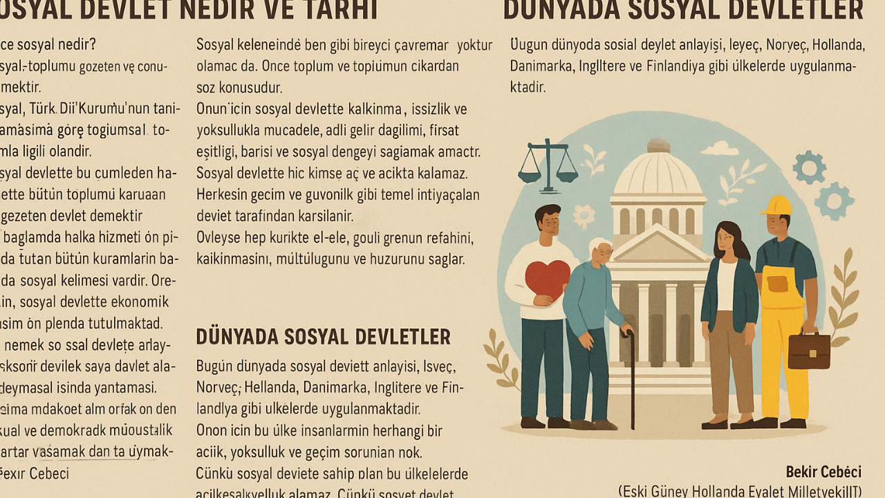SOSYAL DEVLET NEDİR VE TARİHİ