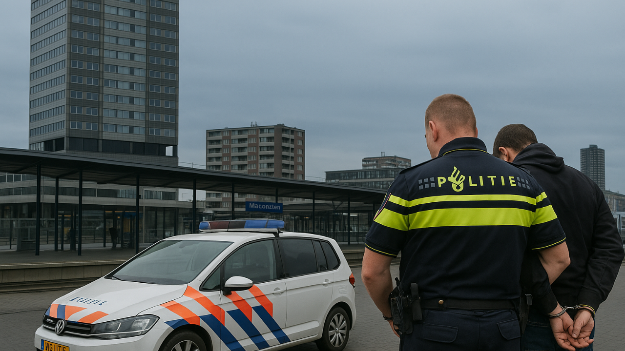 Rotterdam'da Metro Durağında Şok Operasyon: Üzerinde 3 Kilo Eroin ve 91.000 Euro ile Yakalandı