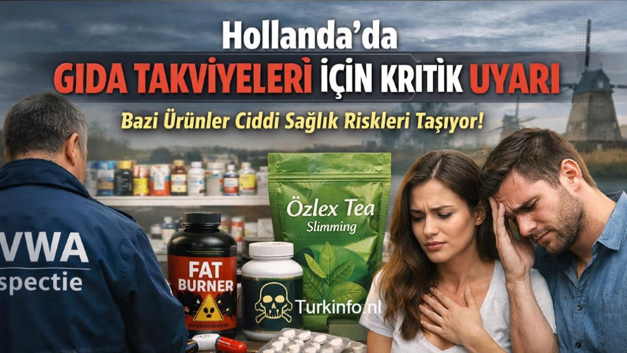 Hollanda’da Gıda Takviyeleri İçin Kritik Sağlık Uyarısı