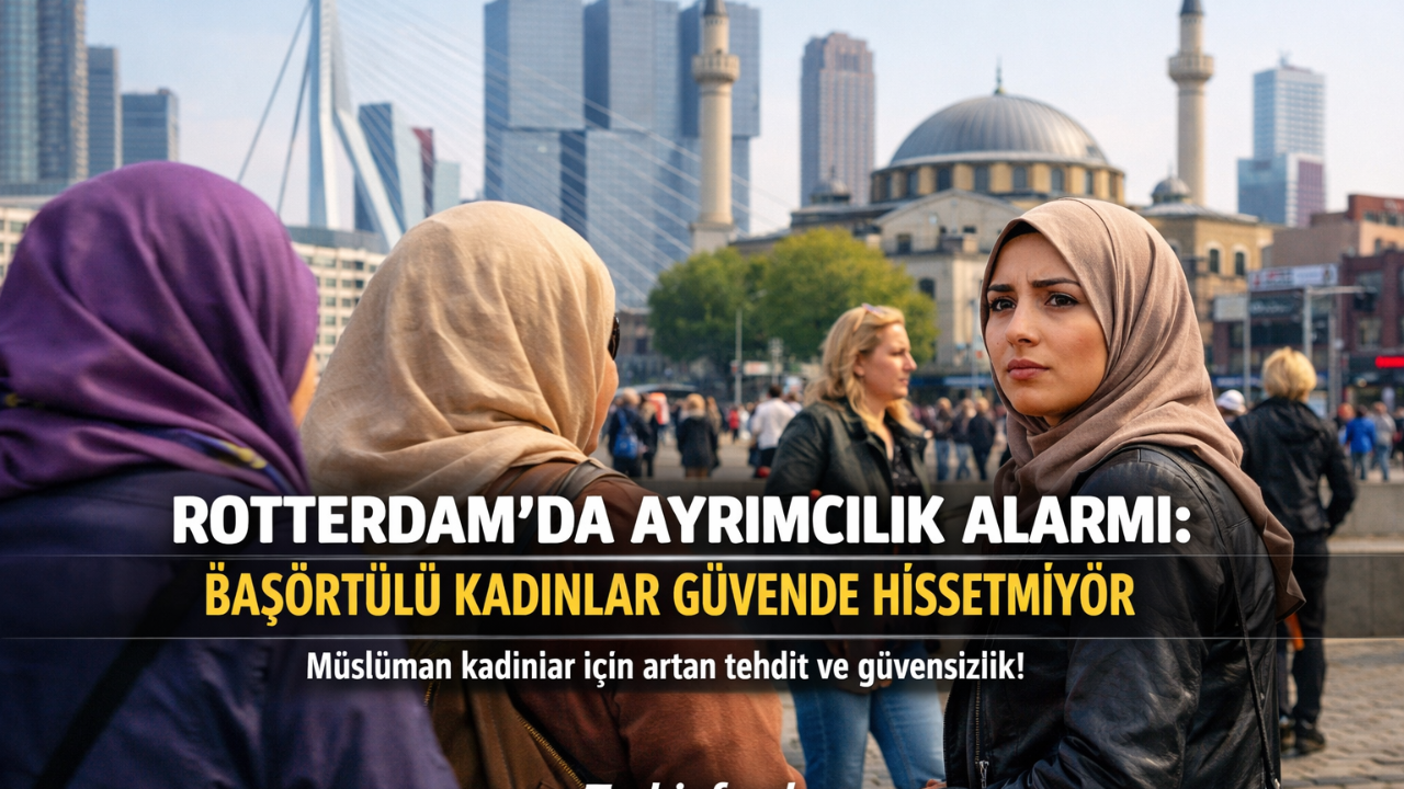 Rotterdam’da Ayrımcılık Uyarısı: Başörtülü Kadınlar Güvende Hissetmiyor