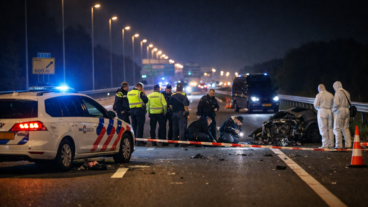 Leeuwarden Yakınlarında Polis Aracının Karıştığı Kazada Bir Kişi Hayatını Kaybetti