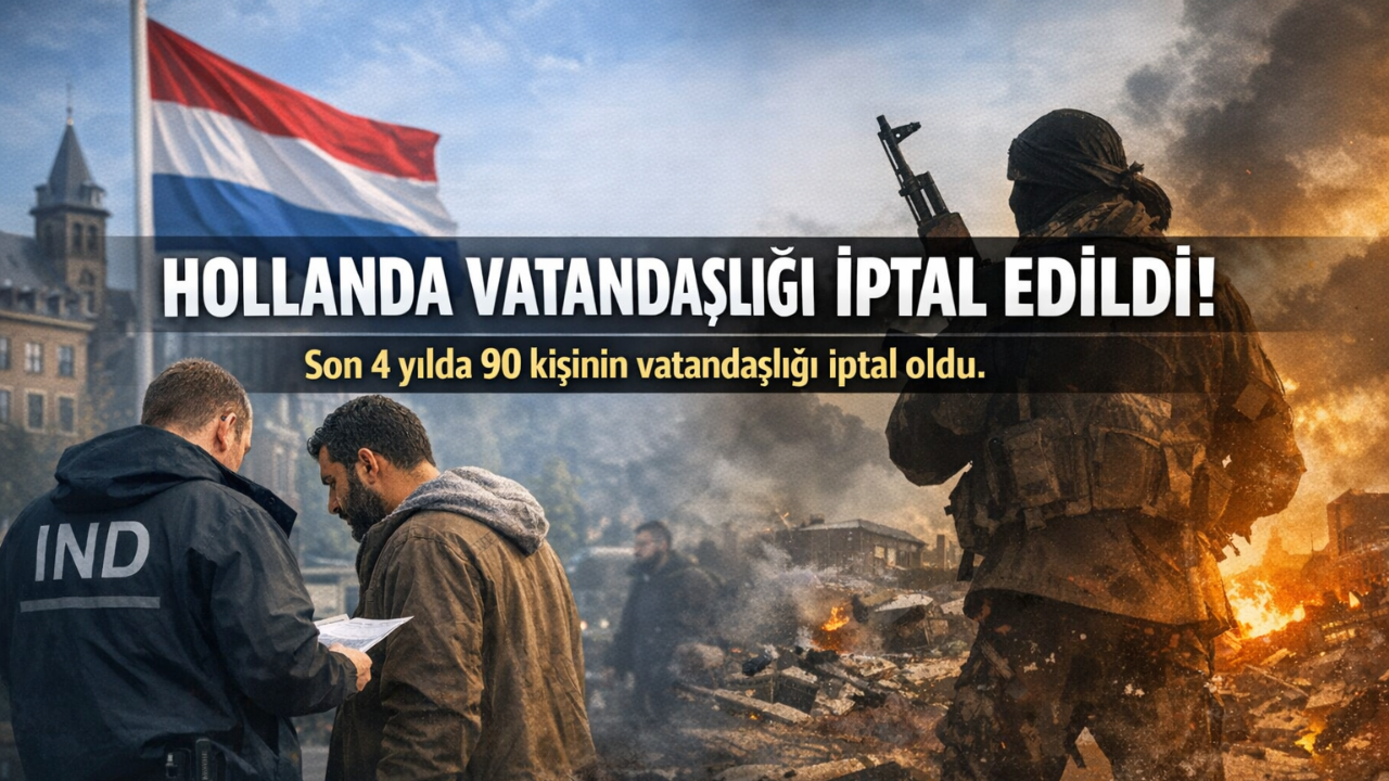 Son Dört Yılda 90 Kişinin Hollanda Vatandaşlığı İptal Edildi