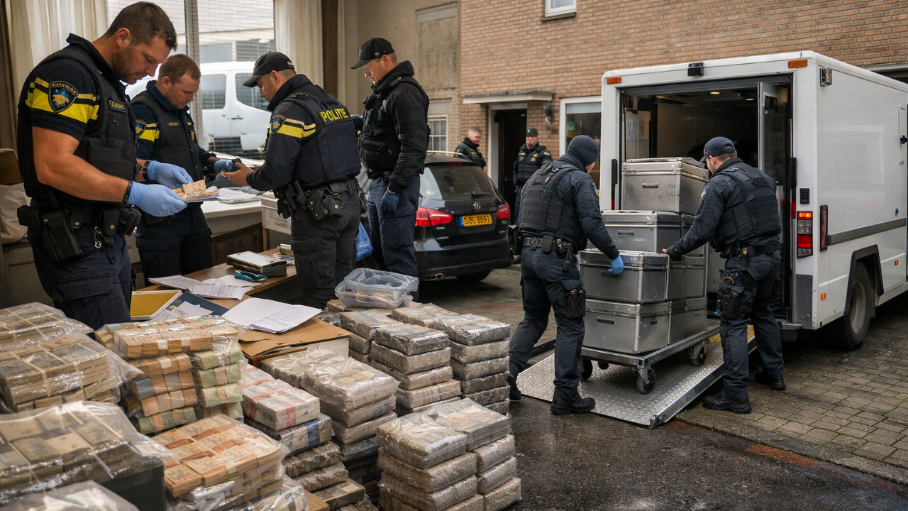 Hollanda Almere’de Uyuşturucu Operasyonu: 8 Milyon Euro Ele Geçirildi