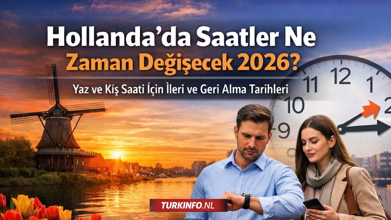 Hollanda’da Saatler Ne Zaman İleri Alınacak 2026? Yaz ve Kış Saati Rehberi