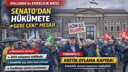 Hollanda’da Emeklilik Krizi: Senato’dan Hükümete “Geri Çek” Çağrısı